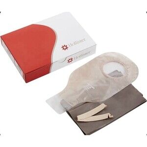 Hollister 18104 New Image, Drainable Pouch Transparent 2-3/4", Box of 10